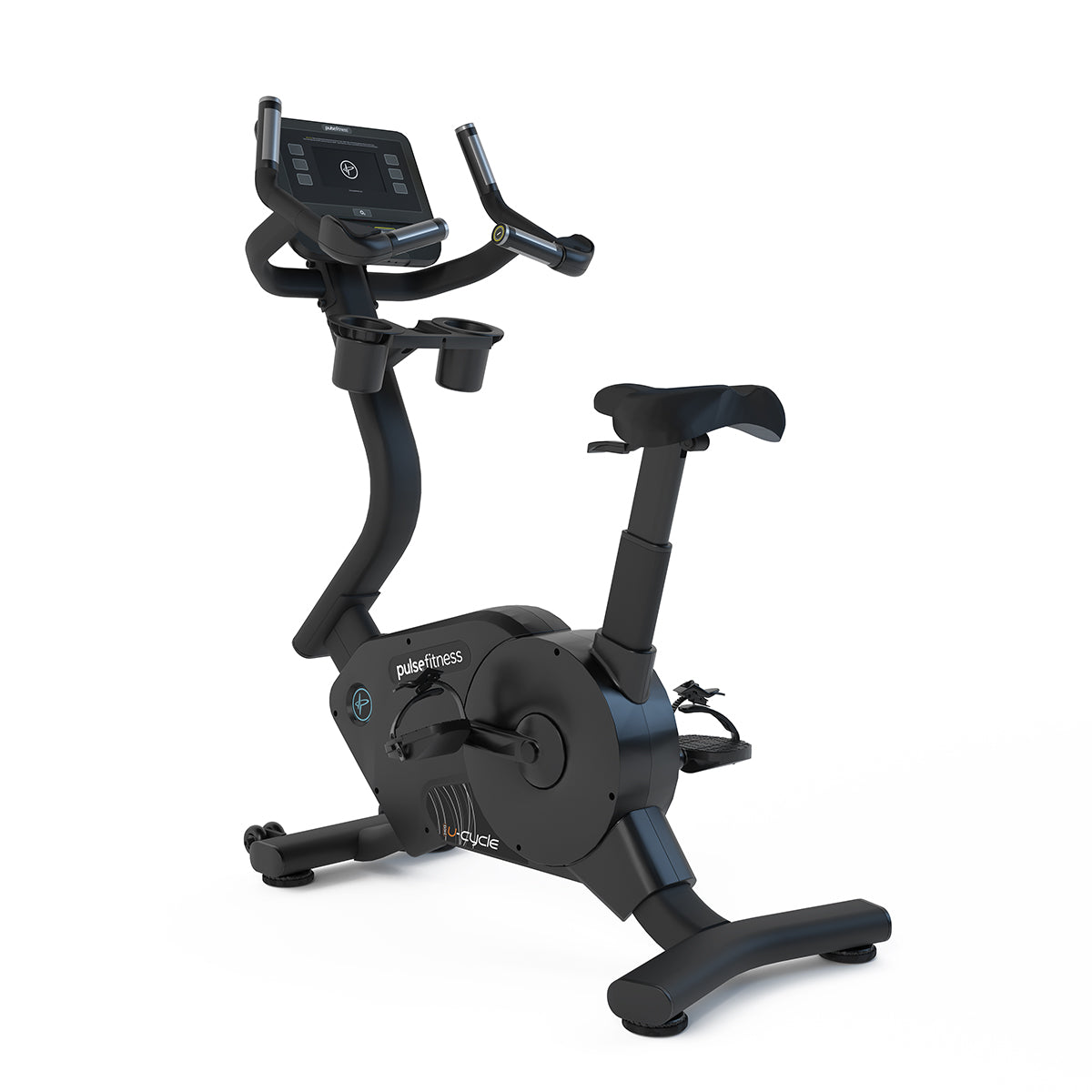 Pulse Fitness Classic Upright Cycle with 7" Tactile Key Console