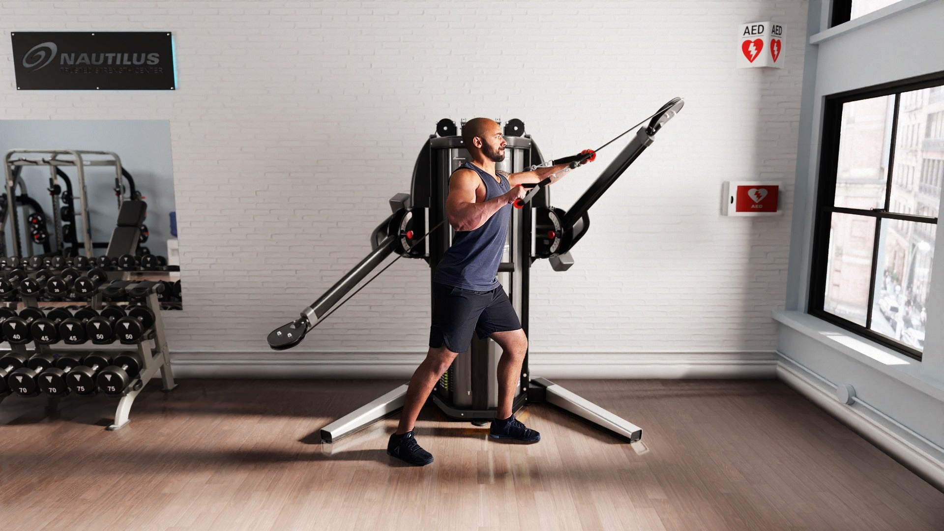 Nautilus HumanSport Freedom Trainer Dual Stack