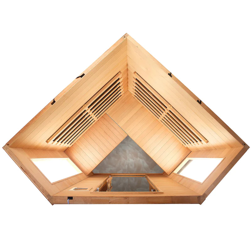 Canadian Spa Aspen 4 Person Corner Infrared Sauna