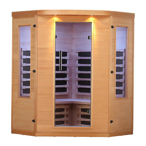 Canadian Spa Aspen 4 Person Corner Infrared Sauna