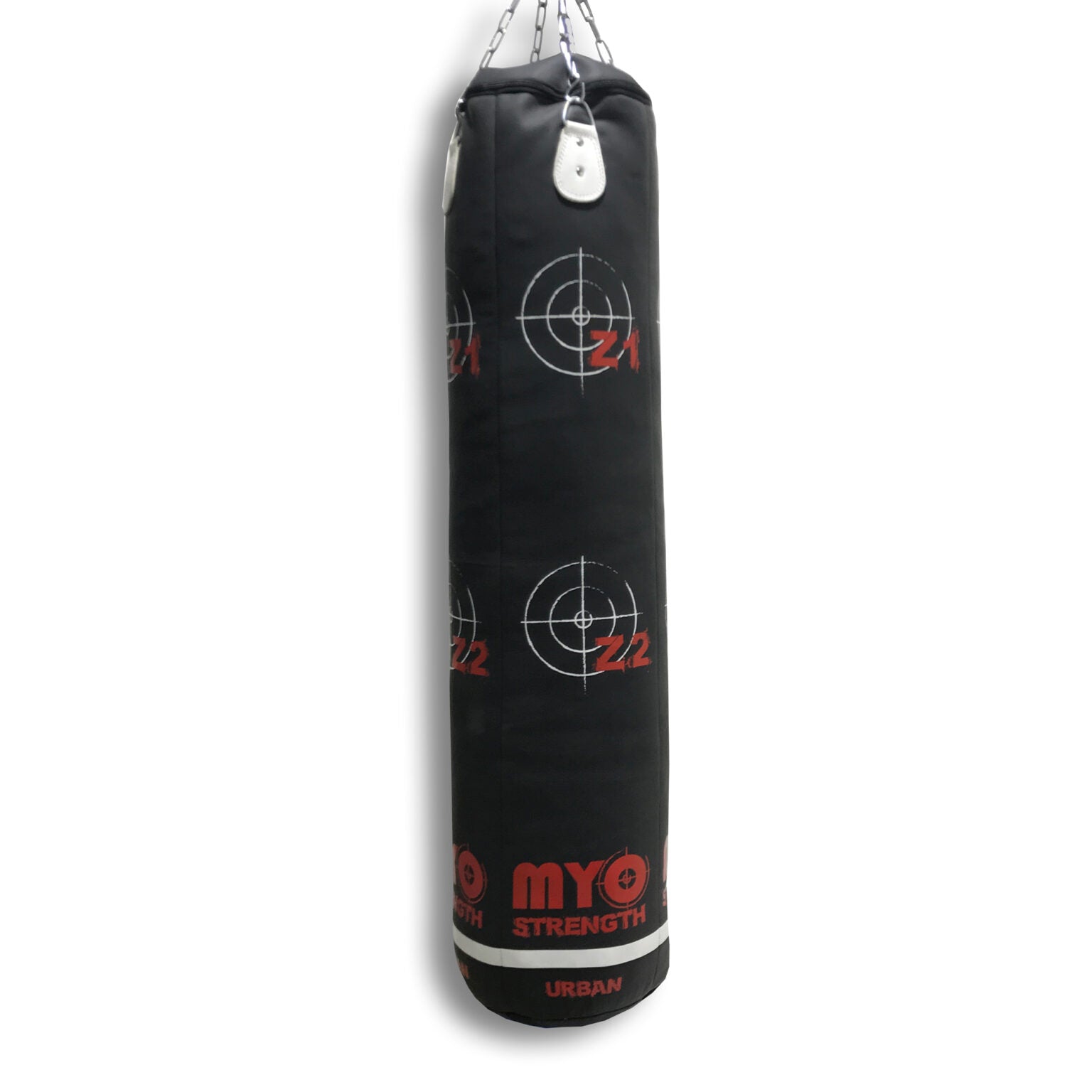 MYO strength Punch Bag - Straight 5ft Leather