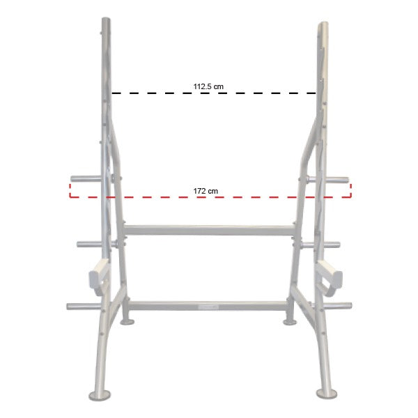 GymGear Pro Series Commercial Squat Rack
