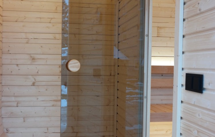 Viking Industrier Luna Outdoor Sauna with Changing Room
