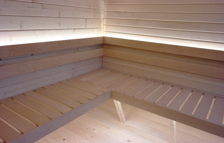 Viking Industrier Luna Outdoor Sauna with Changing Room