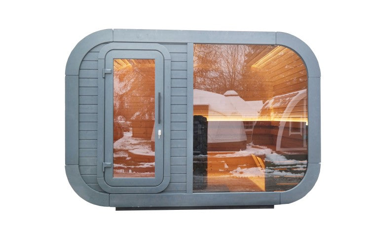 Viking Industrier Luna Outdoor Sauna with Changing Room