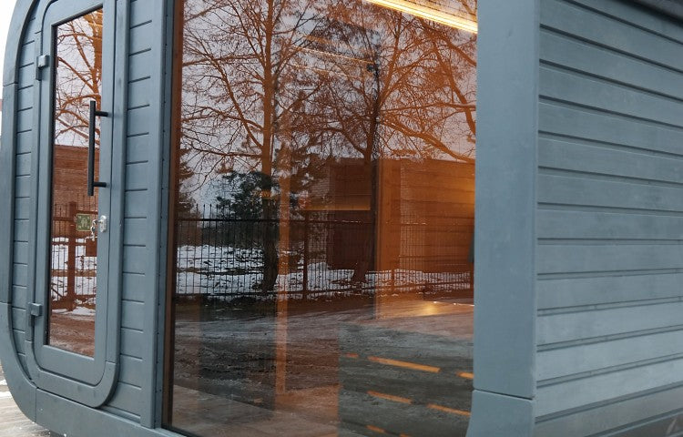 Viking Industrier Luna Outdoor Sauna with Changing Room