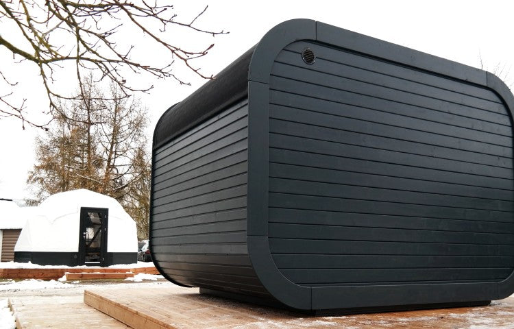 Viking Industrier Luna Outdoor Sauna with Changing Room