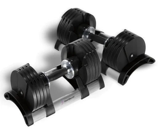 StairMaster Twistlock Adjustable Dumbbells - 2-20kg