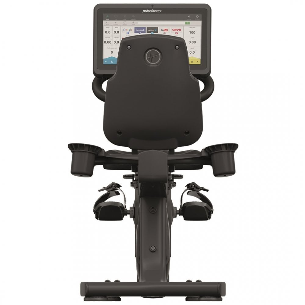 Pulse Fitness Premium Recumbent Cycle with 18.5" Touchscreen Console