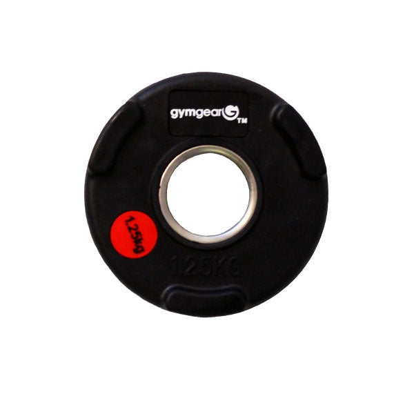 GymGear Rubber Olympic Weight Plates (Tri-Grip)