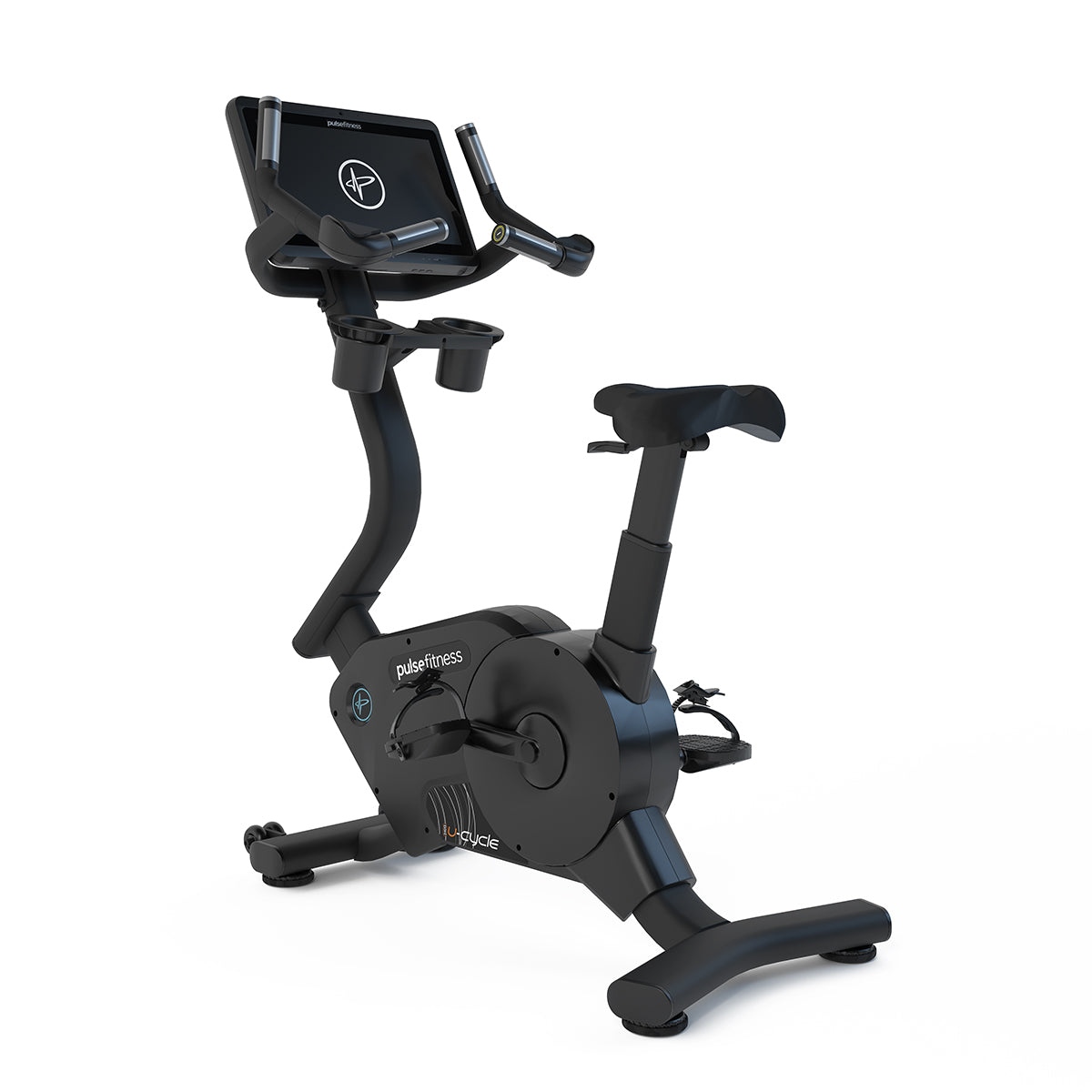 Pulse Fitness Premium Upright Cycle with 18.5" Touchscreen Console