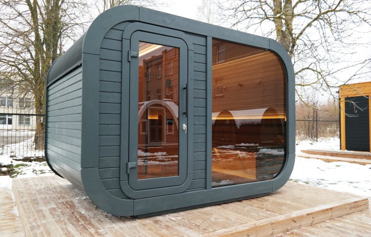 Viking Industrier Luna Outdoor Sauna with Changing Room