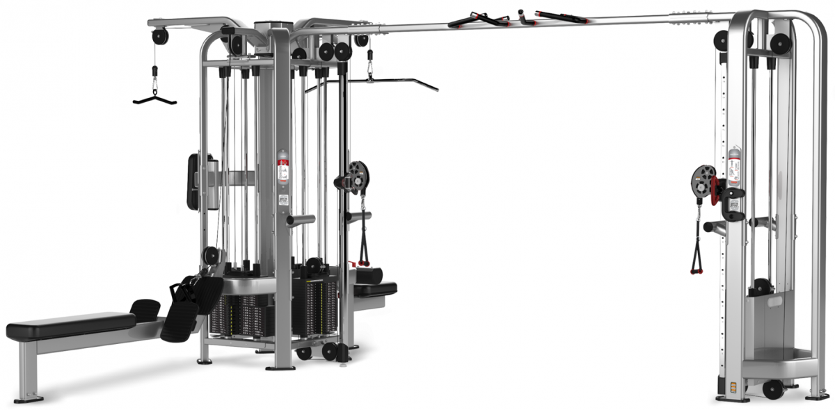 Nautilus Multi-Stations 5 Station W/ ADJ Pulley