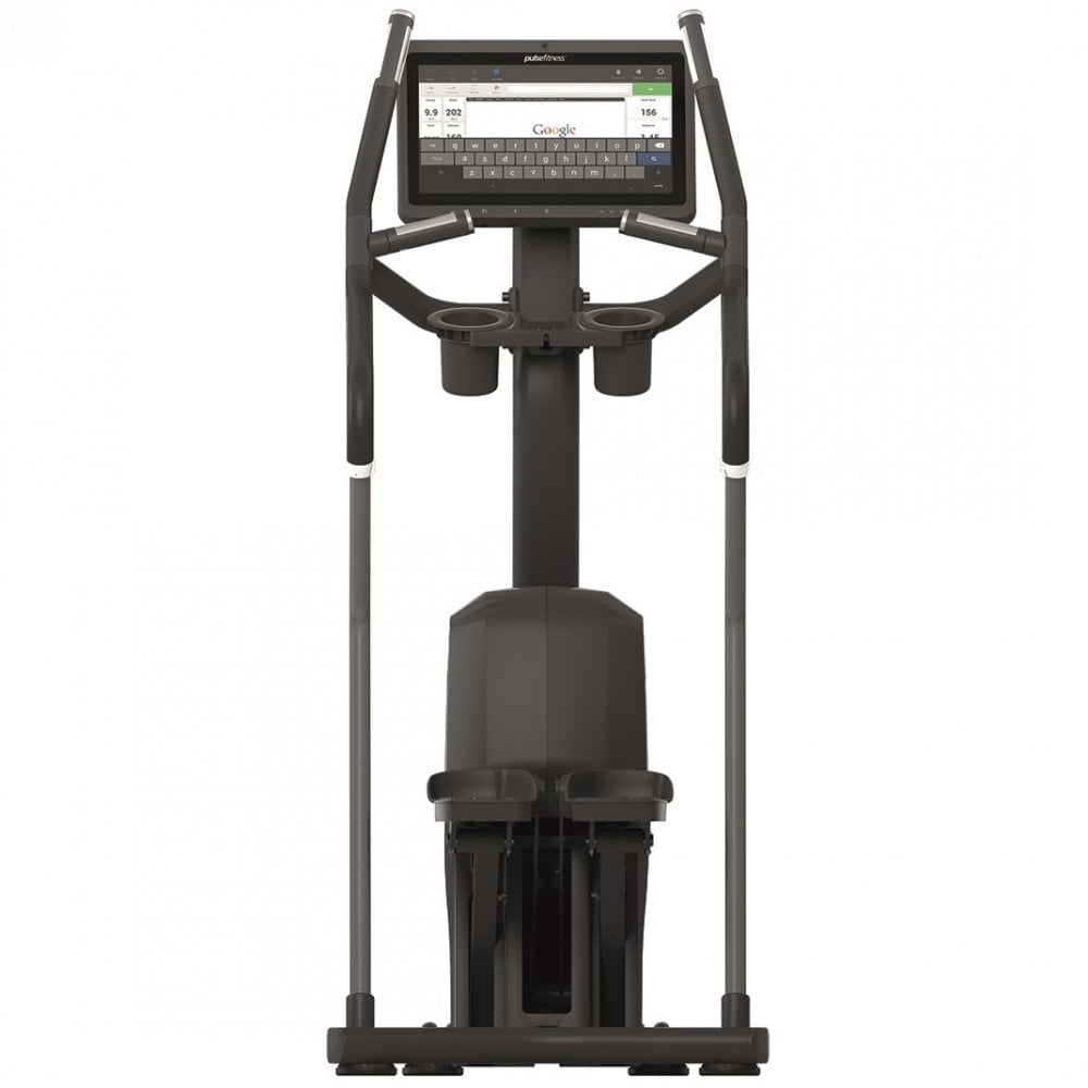 Pulse Fitness Premium Independent Stepper with 18.5" Touchscreen Console