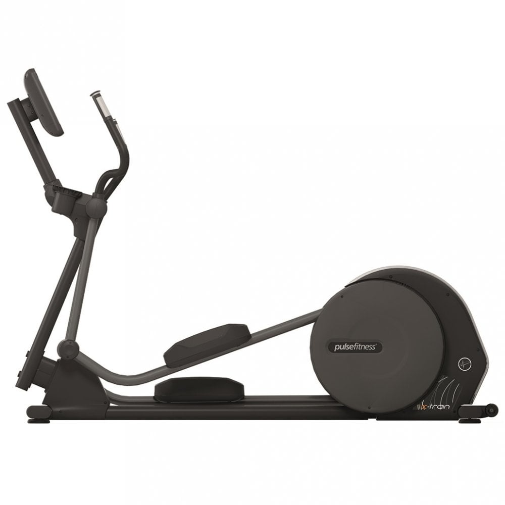Pulse Fitness Premium Elliptical Cross-Trainer with 18.5" Touchscreen Console