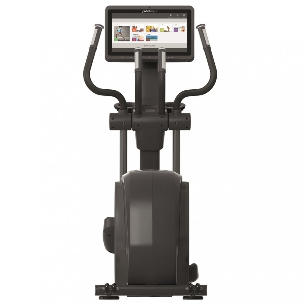 Pulse Fitness Premium Elliptical Cross-Trainer with 18.5" Touchscreen Console