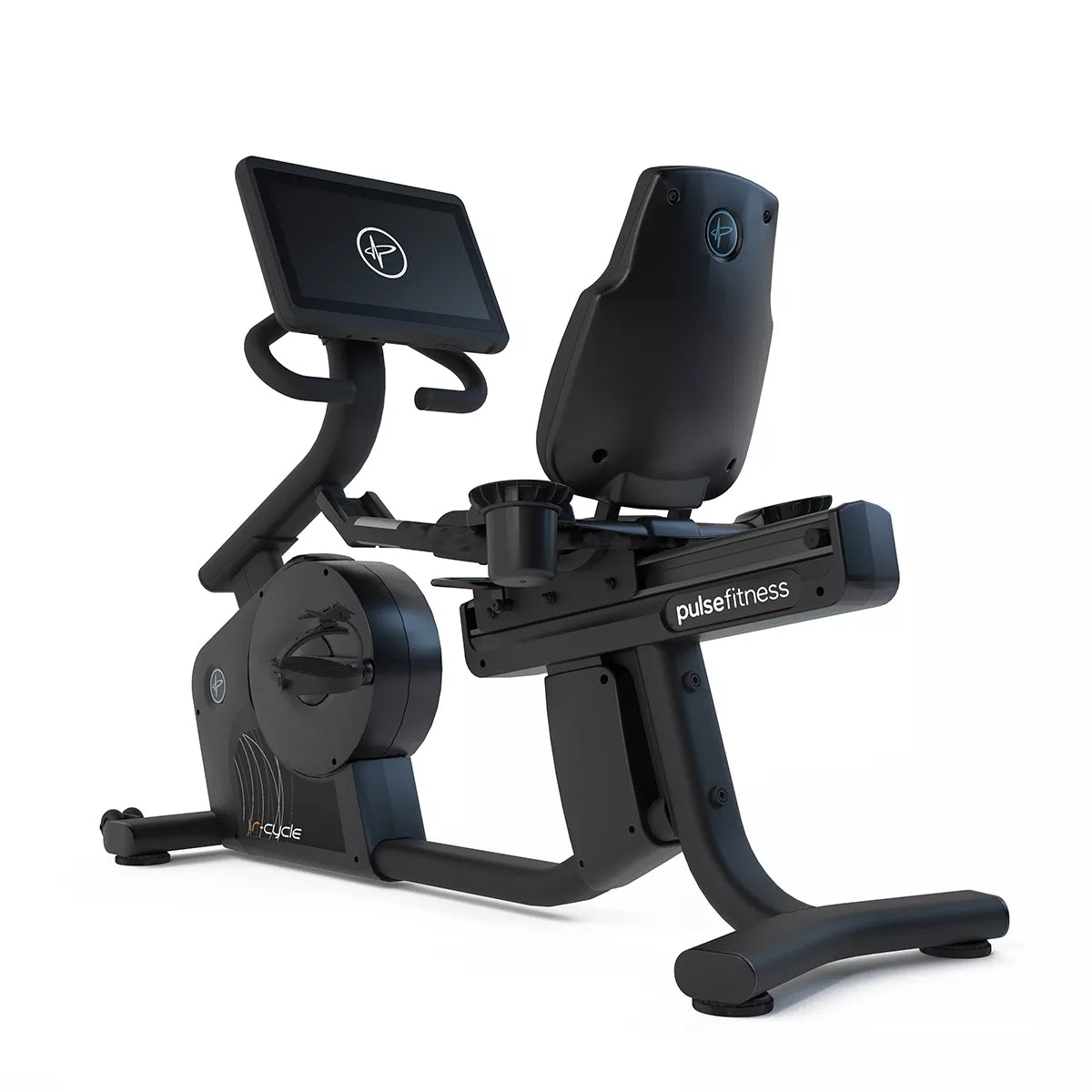 Pulse Fitness Premium Recumbent Cycle with 18.5" Touchscreen Console